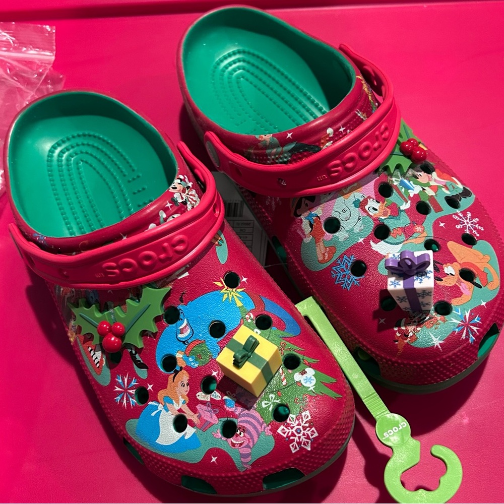 Disney Parks Christmas Crocs